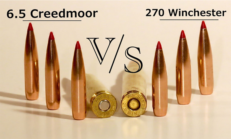 6.5 Creedmoor vs 270 Win. Which Cartridge Is a Better Choice