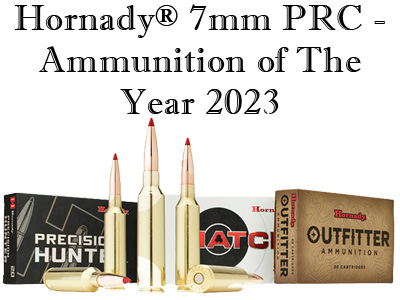 Hornady® 7mm PRC - Ammunition of The Year 2023