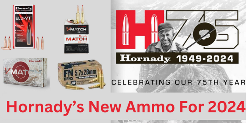 Hornady’s New Ammo Release For 2024 - A Special New Year Gift.